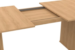 Table à manger extensible Albane - Imitation bois