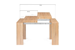 Console extensible Nora - 45/140 x 90 x 75 cm