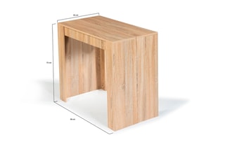 Console extensible Nora - 45/140 x 90 x 75 cm