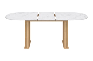 Table avec plateau extensible Marceau - 160/200 x 90 x 75 cm