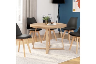Table avec plateau extensible Sana - 110/150 x 110 x 75 cm