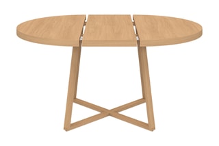 Table avec plateau extensible Sana - 110/150 x 110 x 75 cm