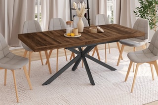 Table à manger extensible Spider - 160/200 x 75,5 x 90 cm