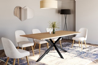 Table à manger extensible Spider - 200-240 cm