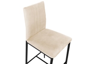 2 tabourets de bar Jade - 43 x 100 x 46,5 cm
