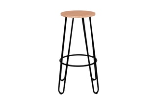 4 tabourets Missouri - 30 x 30 x 66,5 cm