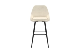 2 tabourets de bar Olivia - 44 x 92 x 46 cm