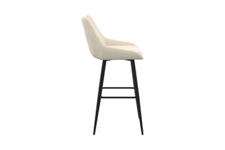 2 tabourets de bar Olivia - 44 x 92 x 46 cm