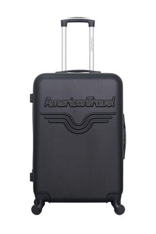 Valise cabine low-cost et Valise semaine Chelsea  - 46/65 cm - Noir