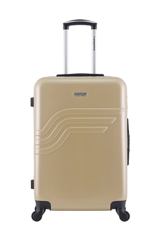 Valise semaine et valise cabine Detroit - 65/55 cm - Beige