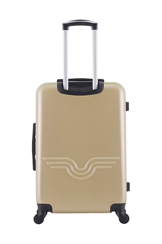 Valise semaine et valise cabine Detroit - 65/55 cm - Beige