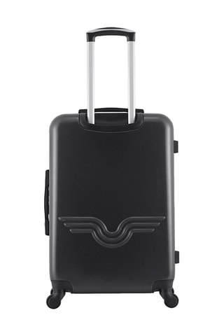 Valise semaine et valise cabine Detroit  - 65/55 cm - Noir