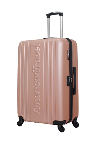 Valise XXS et valise grand volume Springfield (XXS/L) - 46/75 cm - Doré rose