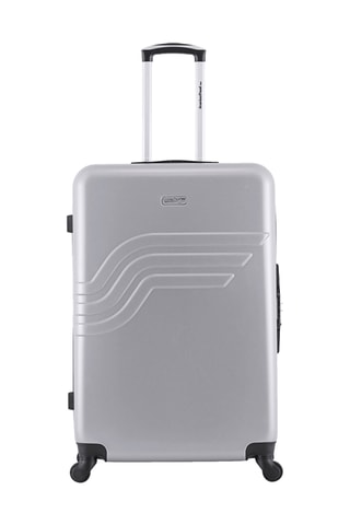 Valise cabine et grand volume Detroit - 55/75 cm - Gris