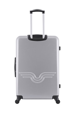Valise cabine et grand volume Detroit - 55/75 cm - Gris