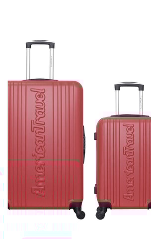 Valise cabine et valise grand volume Springfield (S/L) - 55/75 cm - Bordeaux