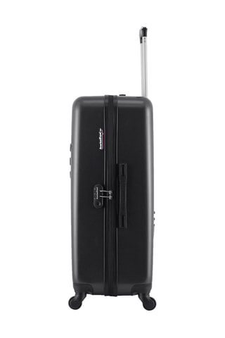 Valise cabine et grand volume Detroit  - 75/55 cm - Noir