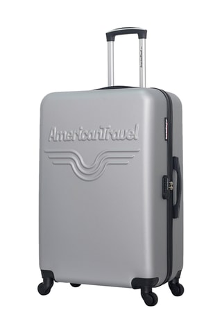 Valise cabine et grand volume Chelsea - 55/75 cm - Gris