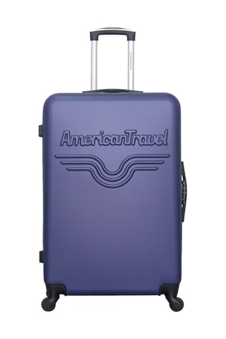 Valise cabine et grand volume Chelsea  - 55/75 cm - Bleu