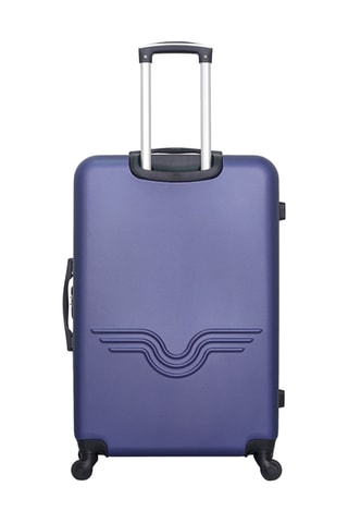 Valise cabine et grand volume Chelsea  - 55/75 cm - Bleu