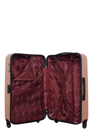 Valise semaine et valise grand volume Springfield (M/L) - 65/75 cm  - Rose et doré