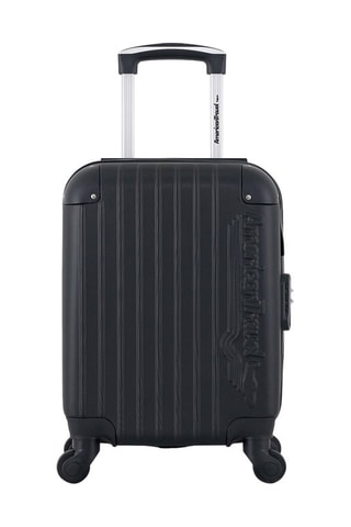  Valise cabine low cost Budapest (XS) - 46 cm  - Noir et argenté