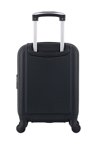  Valise cabine low cost Budapest (XS) - 46 cm  - Noir et argenté