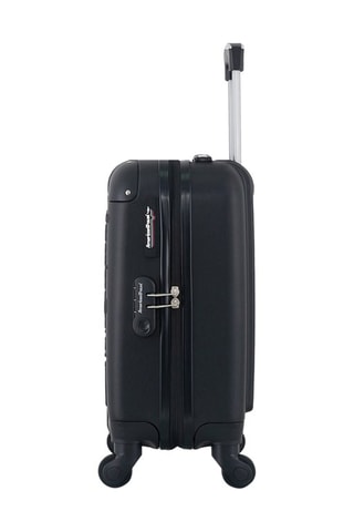  Valise cabine low cost Budapest (XS) - 46 cm  - Noir et argenté