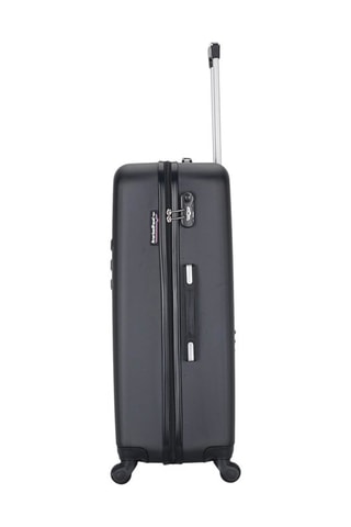 Set de 3 valises Queens (S/M/L) - 55/65/75 cm  - Noir