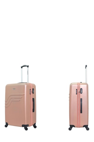 Valise semaine Détroit (M) - 65 cm  - Rose et doré