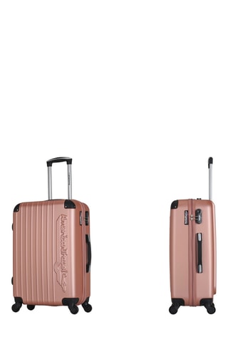  Valise grand volume Budapest (L) - 75 cm  - Doré rose