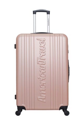 Set de 3 valises Springfield (S/M/L) - 55/65/75 cm - Doré rose