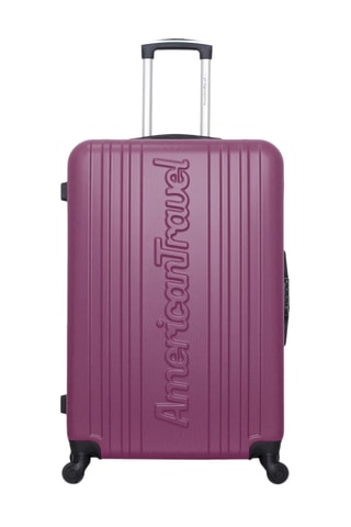 Set de 3 valises Springfield (S/M/L) - 55/65/75 cm - Violet