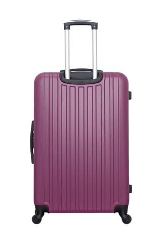 Set de 3 valises Springfield (S/M/L) - 55/65/75 cm - Violet