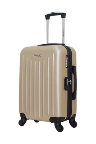 Valise cabine Brooklyn (S) - 50 cm  - Noir, doré et argenté