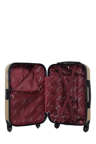 Valise cabine Brooklyn (S) - 50 cm  - Noir, doré et argenté