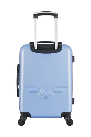 Valise Chelsea (S)  - 55 cm - Noir et bleu
