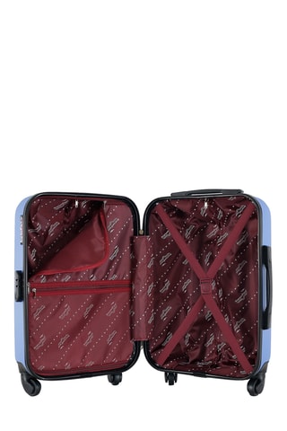 Valise Chelsea (S)  - 55 cm - Noir et bleu
