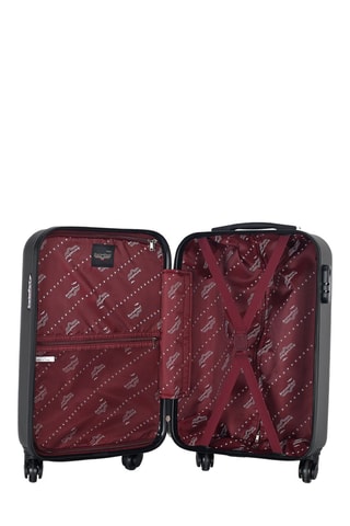Valise cabine Queens (S) - 55 cm  - Noir et argenté