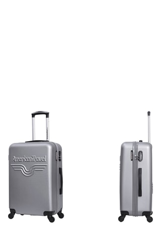 Valise cabine Chelsea (S) - 55 cm  - Noir et argenté