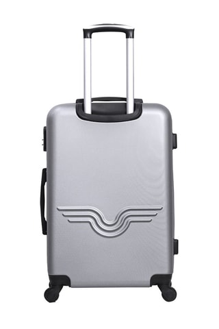 Valise cabine Chelsea (S) - 55 cm  - Noir et argenté