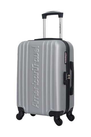 Valise cabine Springfield (S) - 50 cm  - Noir et argenté
