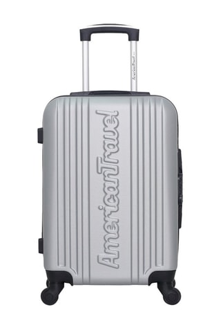 Valise cabine Springfield (S) - 50 cm  - Noir et argenté