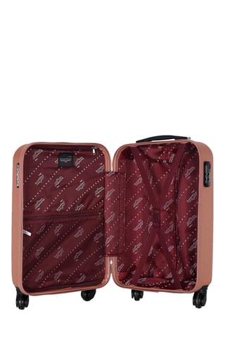 Valise cabine Queens (S) - 55 cm  - Noir, rose, doré et argenté