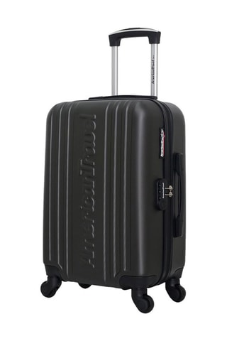 Valise cabine Springfield (S) - 50 cm  - Noir, argenté et gris