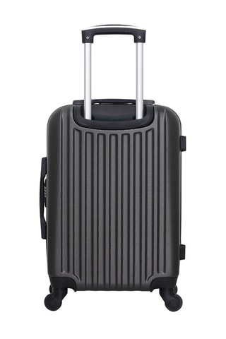 Valise cabine Springfield (S) - 50 cm  - Noir, argenté et gris