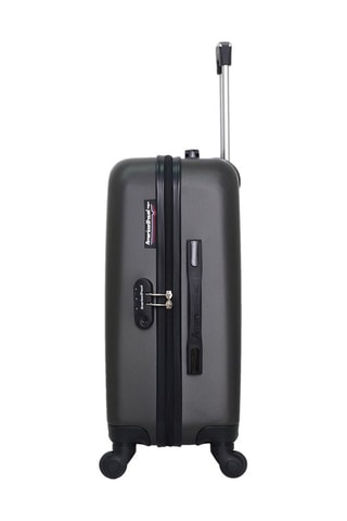 Valise cabine Springfield (S) - 50 cm  - Noir, argenté et gris
