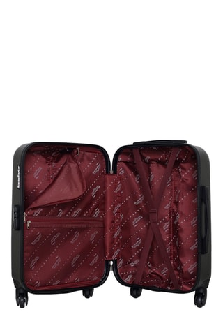 Valise cabine Springfield (S) - 50 cm  - Noir, argenté et gris