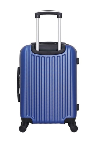 Valise cabine Springfield (S) - 55 cm  - Noir, bleu et argenté