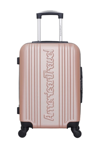 Valise XXS et valise cabine Springfield (XXS/S) - 46/55 cm - Doré rose